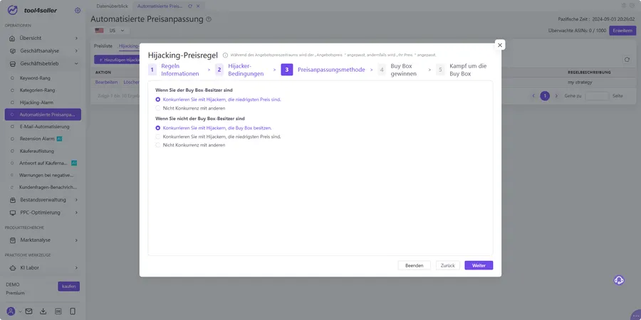 Visual example for Amazon Preisstrategie und Preismonitoring: Mit Repricing die Buy Box gewinnen