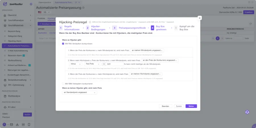 Visual example for Amazon Preisstrategie und Preismonitoring: Mit Repricing die Buy Box gewinnen