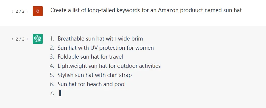 Visual example for Do keyword research for SEO