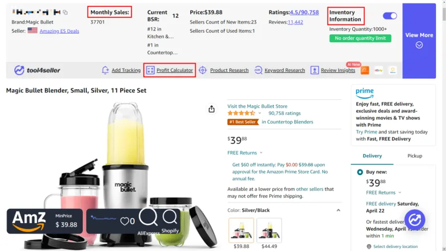 Amazon Product Research