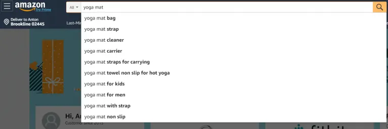 Visual example for The Best Keywords