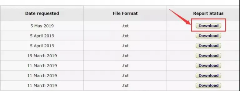 Visual example for Let’s introduce how to download the VAT Transactions Report.