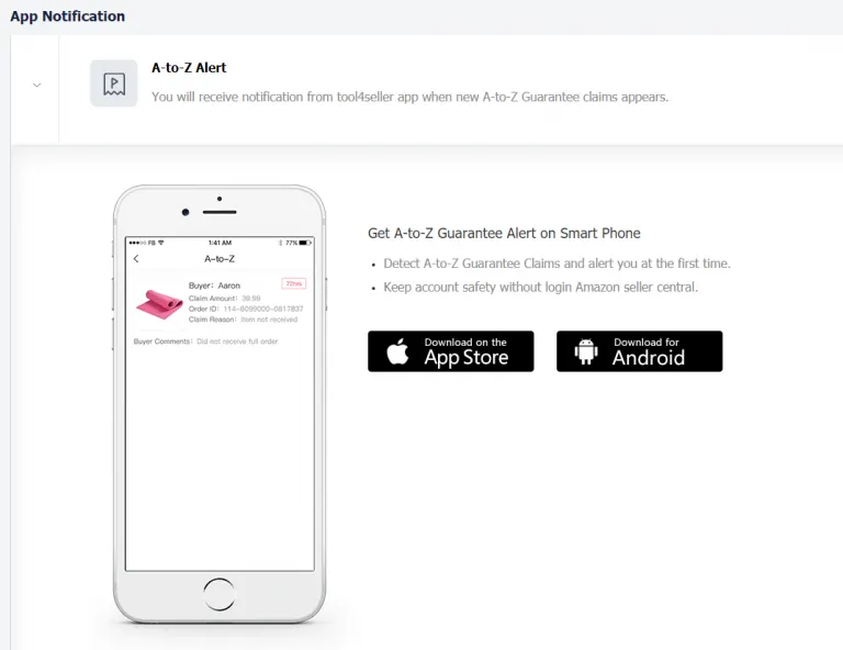 Visual example for So, how to respond to A-to-z request properly? Just follow the steps: finding the reason.