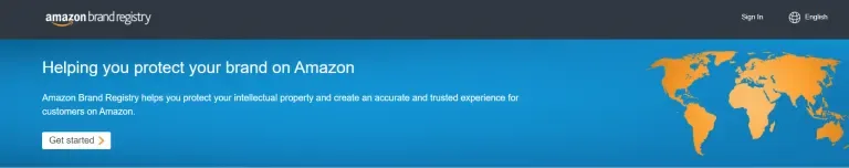 Visual example for Meaning of Amazon brand Registry