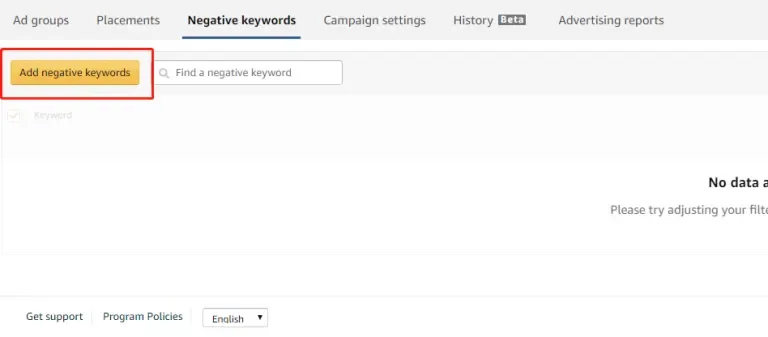 Visual example for 2. Product listing that has no reviews, or even negative reviews