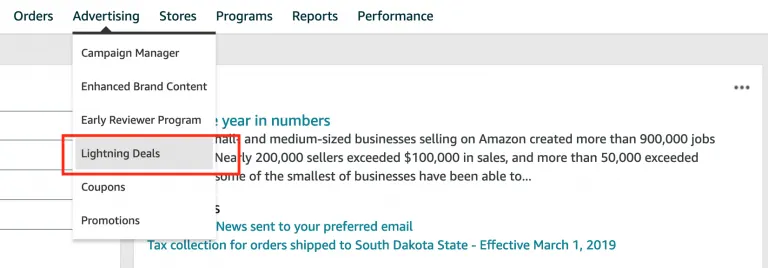 Visual example for How to create LD on Amazon.