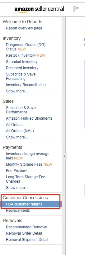 Visual example for 3.Find out the reasons why your customers return their purchases.