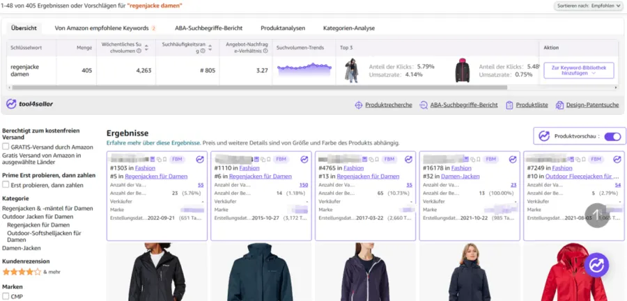 Visual example for Das Beste ist, dass die meisten Funktionen von Tool4seller-Erweiterung kostenlos sind. Einfach.