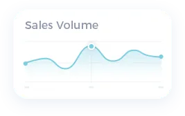 Mobile sales trend card