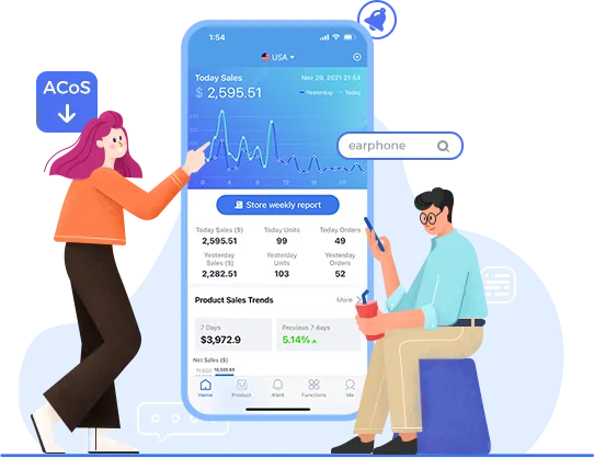 Tool4seller mobile dashboard device preview
