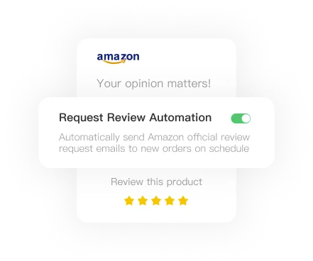 Automated email follow-up sequence for Amazon sellers