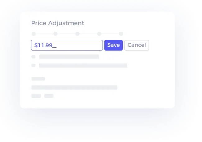 Amazon product repricing controls inside Tool4seller