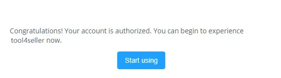 Tool4seller screenshot for Steps of connecting Amazon seller accounts.