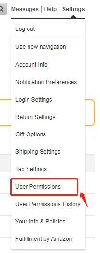 Tool4seller screenshot for 2. How to assign permissions to sub-seller account.