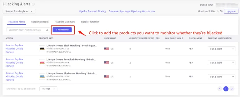 How to monitor your listings from Hijacking Alerts to protect my brand