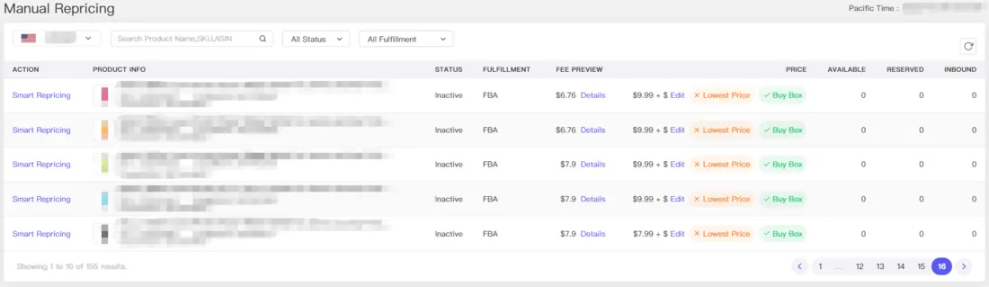 How to reprice my products manually to stay competitive