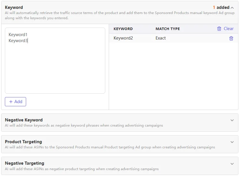 Tool4seller screenshot for Detailed Capabilities of Tool4seller AI Ads Manager