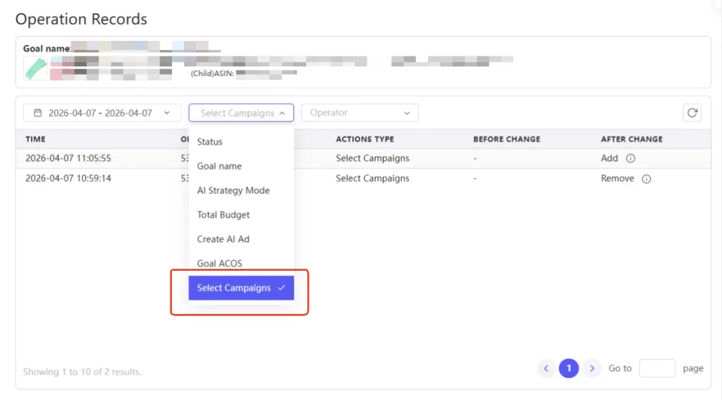 Tool4seller screenshot for AI Ads Manager Panel