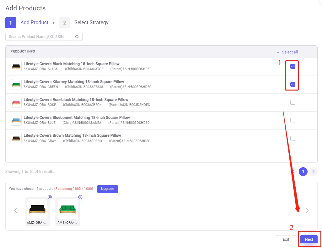 Tool4seller screenshot for 3. How to add the products to the smart repricing list and activate the repricing rules.