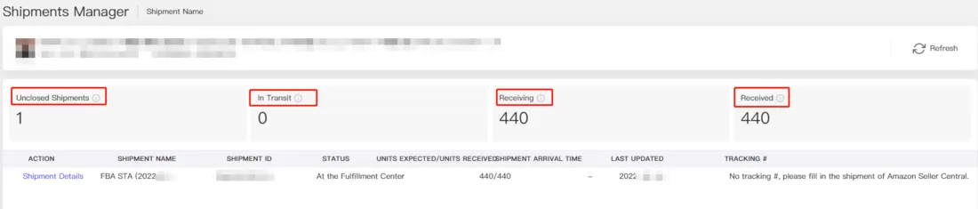 Tool4seller screenshot for How to enter the tracking number of shipment on the Amazon seller central.