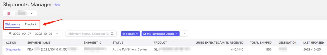 How to use the Shipments Manager to track my packages