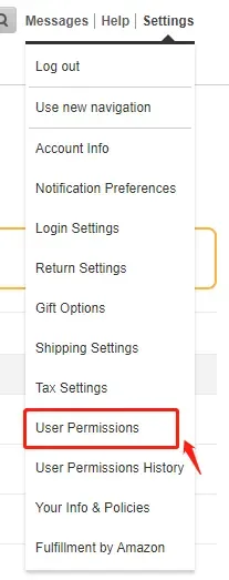 tool4seller handle a PPC authorization failure interface showing log out and Use new navigation.