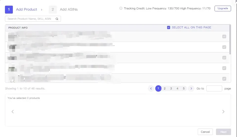 tool4seller Track Prices, BSR, and Rating Changes of Your Competitor with Competitor Tracking interface showing add ASINs and EB wc rrcauct.