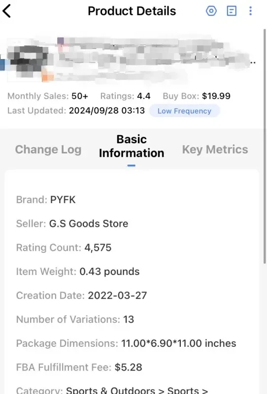 tool4seller Track Prices, BSR, and Rating Changes of Your Competitor with Competitor Tracking interface showing product Details and Monthly Sales: 50+.