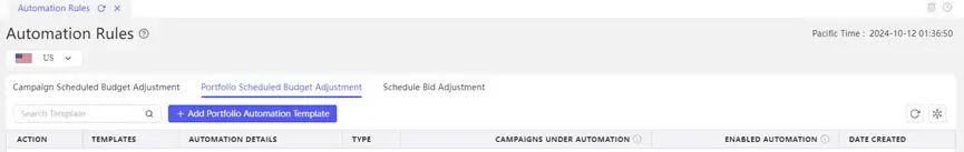tool4seller use Automation Rules to streamline my PPC management interface showing automation Rules and Camuion Secs Euaget Adtment.