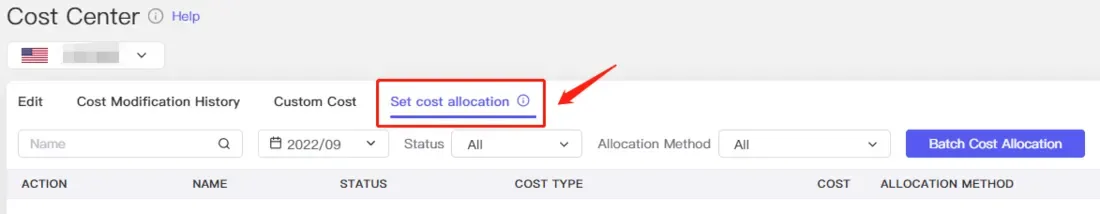 tool4seller use the Custom Cost for accurate net profit calculation interface illustrating you can allocate the ad spend of Sponsored Brands of the marketplace to every single product.