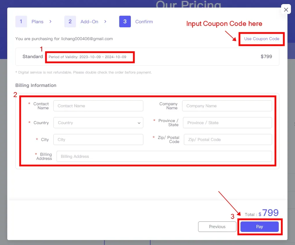 tool4seller interface showing How to use tool4seller coupon code.