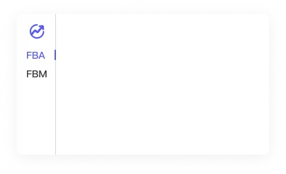 FBA and FBM comparison screenshot in Tool4seller Chrome extension