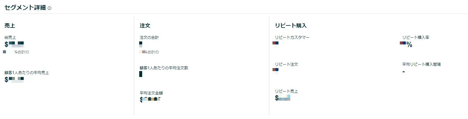 セグメント詳細