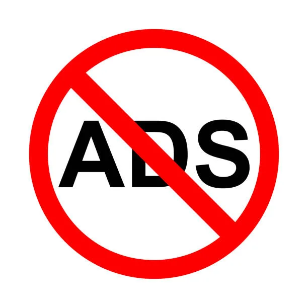 no ads