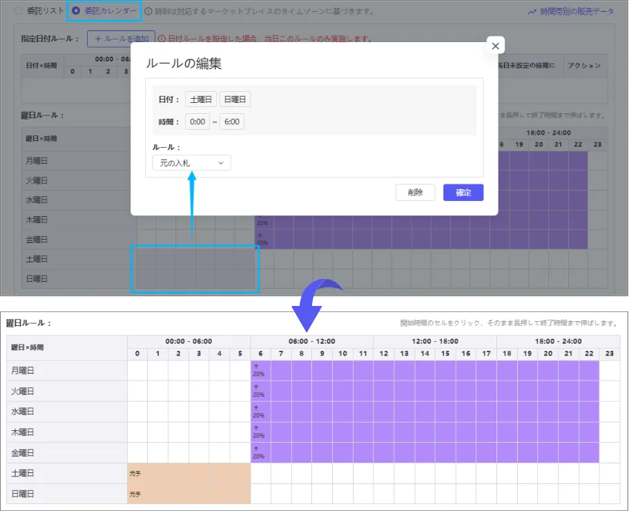 tool4seller ad bid schedual6