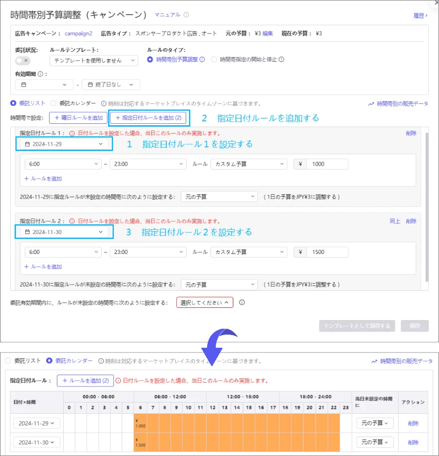 tool4seller ad campaign Budget7
