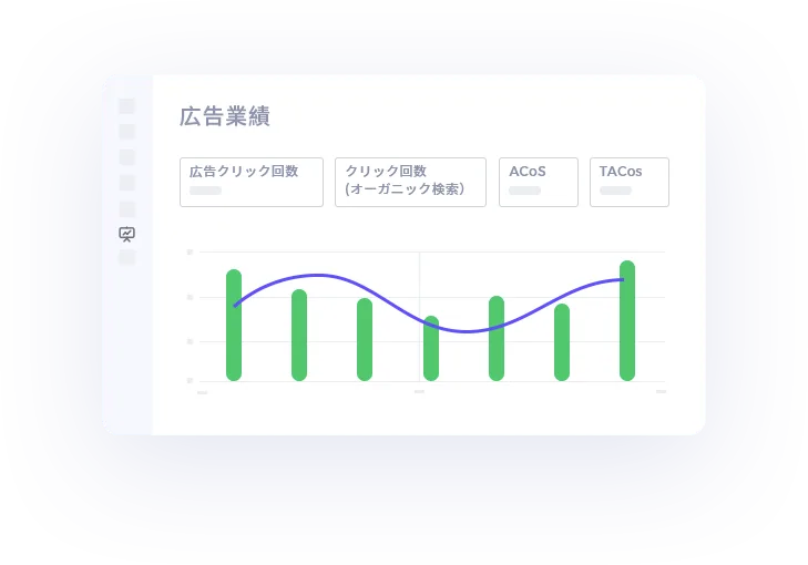 tool4sellerの広告業績ダッシュボード